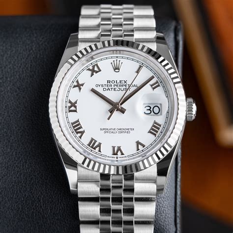 rolex oyster perpetual datejust 36 preis|Rolex Datejust 36mm white dial.